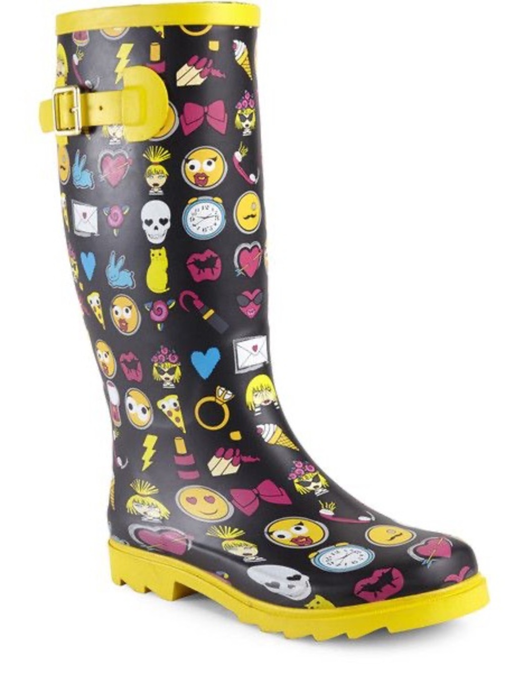 Betsy Johnson Emoji Rain Boots